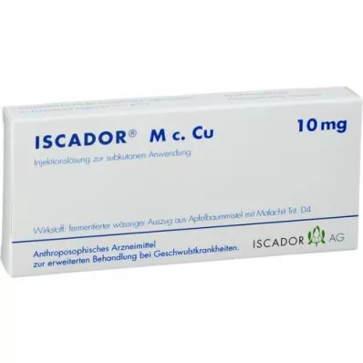 ISCADOR M c.Cu 10 mg solução injetável, 7X1 ml