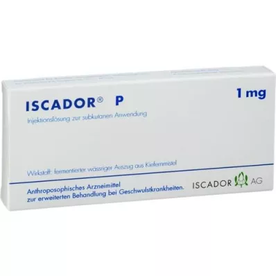 ISCADOR P 1 mg solução injetável, 7X1 ml ISCADOR P 1 mg solução injetável, 7X1 ml
