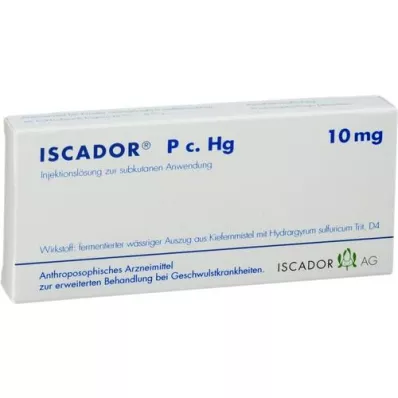 ISCADOR P c.Hg 10 mg solução injetável, 7X1 ml ISCADOR P c.Hg 10 mg solução injetável, 7X1 ml