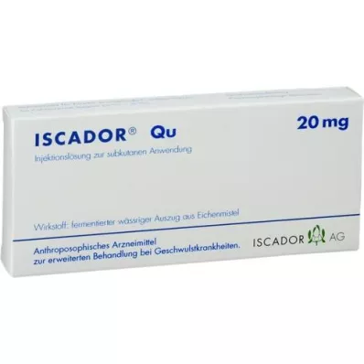 ISCADOR Qu 20 mg solução injetável, 7X1 ml ISCADOR Qu 20 mg solução injetável, 7X1 ml