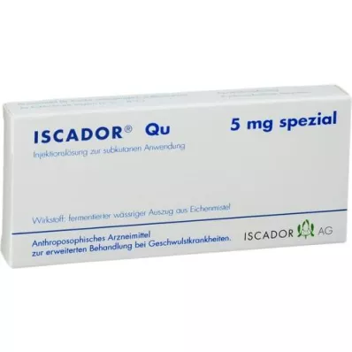 ISCADOR Qu 5 mg solução injetável especial, 7X1 ml ISCADOR Qu 5 mg solução injetável especial, 7X1 ml