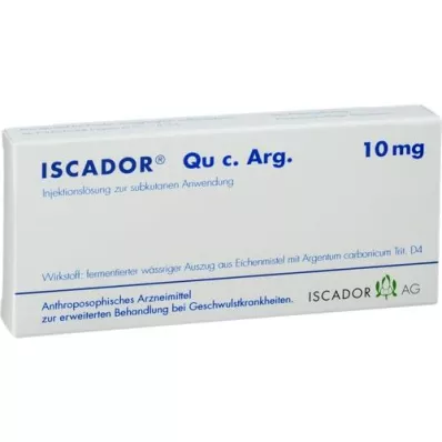 ISCADOR Qu c.Arg 10 mg solução injetável, 7X1 ml ISCADOR Qu c.Arg 10 mg solução injetável, 7X1 ml
