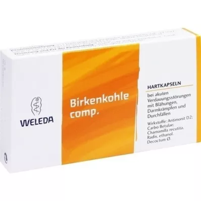 BIRKENKOHLE comp. Cápsulas duras, 20 unidades BIRKENKOHLE comp. Cápsulas duras, 20 unidades