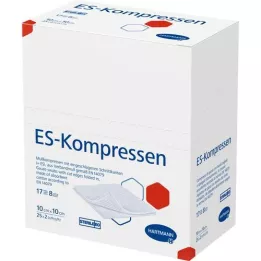 ES-KOMPRESSEN estéril 10x10 cm 8 vezes, 25X2 unidades