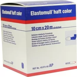 ELASTOMULL cor do cabo 10 cmx20 m papel de fixação azul, 1 un