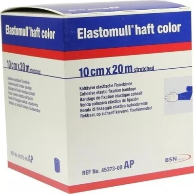 ELASTOMULL cor do cabo 10 cmx20 m papel de fixação azul, 1 un ELASTOMULL cor do cabo 10 cmx20 m papel de fixação azul, 1 un