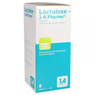 LACTULOSE-Xarope 1A Pharma, 500 ml LACTULOSE-Xarope 1A Pharma, 500 ml