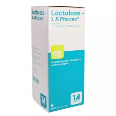 LACTULOSE-Xarope 1A Pharma, 1000 ml LACTULOSE-Xarope 1A Pharma, 1000 ml