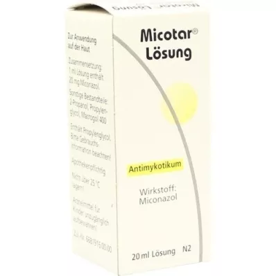 MICOTAR Solução, 20 ml
