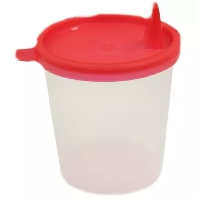 URINBECHER com tampa de encaixe, 1 peça