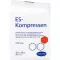 ES-KOMPRESSEN não estéril 10x10 cm 8 dobras, 100 unid