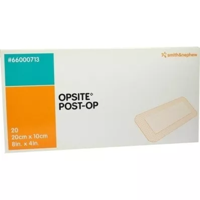 OPSITE Poste-OP Ligadura 10x20 cm individualmente estéril, 20X1 unid OPSITE Poste-OP Ligadura 10x20 cm individualmente estéril, 20X1 unid