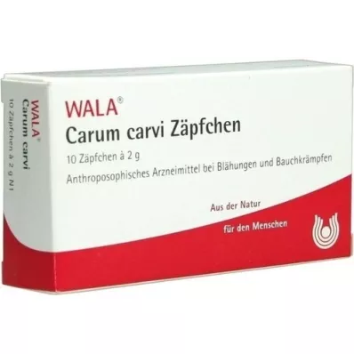 CARUM CARVI Supositórios, 10X2 g CARUM CARVI Supositórios, 10X2 g