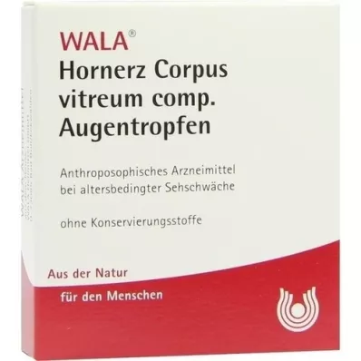 HORNERZ/Corpus vitreum comp.colírio, 5X0,5 ml HORNERZ/Corpus vitreum comp.colírio, 5X0,5 ml