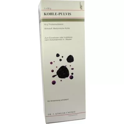 KOHLE pulvis sem sonda gástrica, 50 g KOHLE pulvis sem sonda gástrica, 50 g