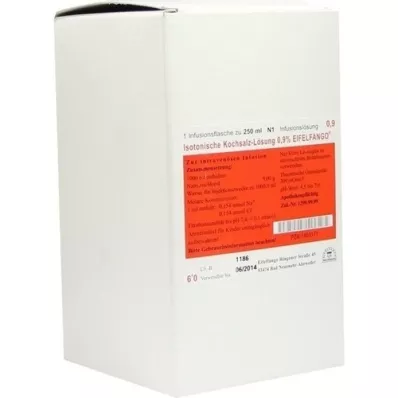 KOCHSALZLÖSUNG solução para infusão a 0,9%, 250 ml KOCHSALZLÖSUNG solução para infusão a 0,9%, 250 ml
