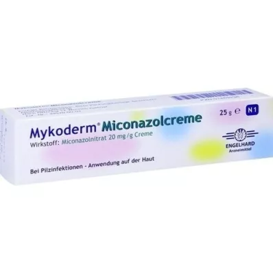 MYKODERM Creme de miconazol, 25 g