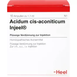 ACIDUM CIS-ampolas de aconiticum Injeel, 10 unidades