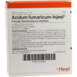 ACIDUM FUMARICUM INJEEL Ampolas, 10 unidades