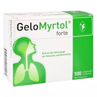 GELOMYRTOL cápsulas moles gastrorresistentes fortes, 100 peças GELOMYRTOL cápsulas moles gastrorresistentes fortes, 100 peças