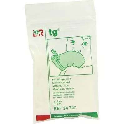 TG Luvas grandes para crianças pequenas, 2 peças TG Luvas grandes para crianças pequenas, 2 peças