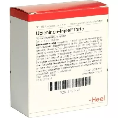 UBICHINON Ampolas Injeel forte, 10 unid UBICHINON Ampolas Injeel forte, 10 unid