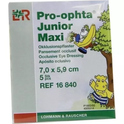 PRO-OPHTA Gesso maxi oclusão júnior, 5 peças PRO-OPHTA Gesso maxi oclusão júnior, 5 peças