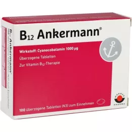 Comprimidos revestidos B12 ANKERMANN , 100 unidades