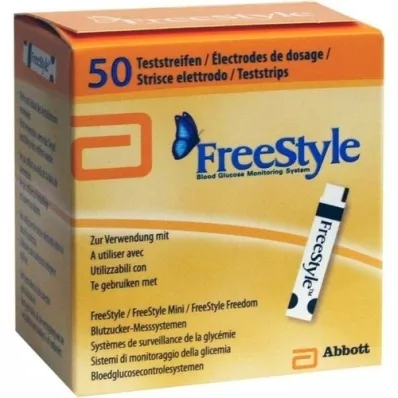 FREESTYLE Tiras de teste, 50 unidades