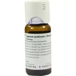 CUPRUM ACETICUM/Mistura de Zincum valerianicum, 50 ml