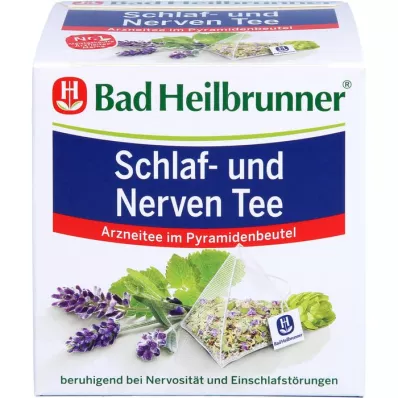 BAD HEILBRUNNER Pirâmide B. do Chá do Sono e dos Nervos, 15X1,7 g BAD HEILBRUNNER Pirâmide B. do Chá do Sono e dos Nervos, 15X1,7 g