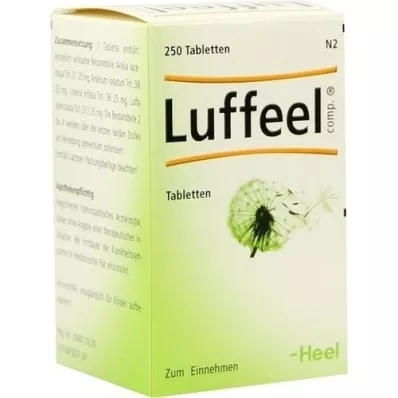 LUFFEEL comprimidos comp., 250 unidades