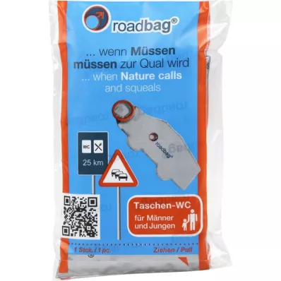 ROADBAG Bolsas-WC/Sanita de emergência para homem, 5 unid ROADBAG Bolsas-WC/Sanita de emergência para homem, 5 unid