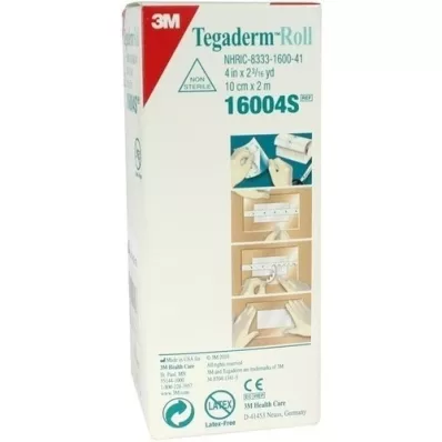 TEGADERM Gesso 3M rolo 10 cmx2 m 16004S, 1 un