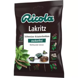 RICOLA saco de o.Z. de balas de alcaçuz, 75 g