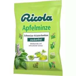 RICOLA Pacote de balas de maçã com menta, 75 g