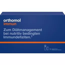 ORTHOMOL Pacote combinado de garrafa/comprimido para beber imune.