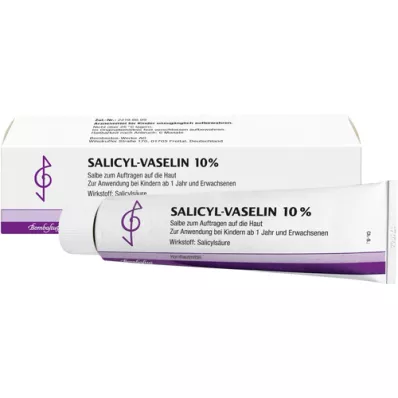 SALICYL VASELIN pomada 10%, 100 ml SALICYL VASELIN pomada 10%, 100 ml