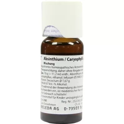 ABSINTHIUM/CARYOPHYLLI mistura comp., 50 ml ABSINTHIUM/CARYOPHYLLI mistura comp., 50 ml