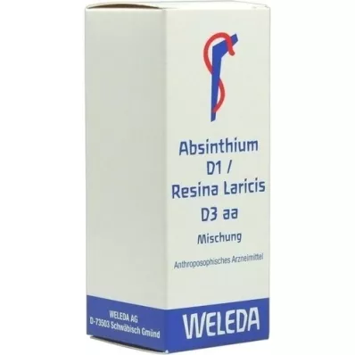 ABSINTHIUM Mistura D 1 Resina Laricis D 3 aa, 50 ml ABSINTHIUM Mistura D 1 Resina Laricis D 3 aa, 50 ml
