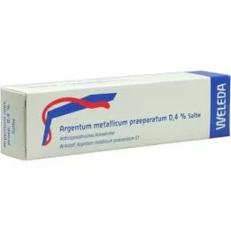 ARGENTUM METALLICUM PRAEPARATUM pomada 0,4%, 25 g