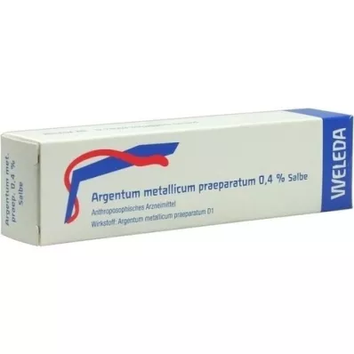 ARGENTUM METALLICUM PRAEPARATUM pomada 0,4%, 25 g ARGENTUM METALLICUM PRAEPARATUM pomada 0,4%, 25 g