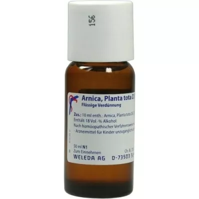 ARNICA PLANTA diluição total D 3, 50 ml ARNICA PLANTA diluição total D 3, 50 ml