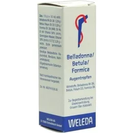 BELLADONNA/BETULA/FORMICA Colírio, 10 ml