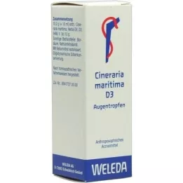 CINERARIA colírio maritima D 3, 10 ml