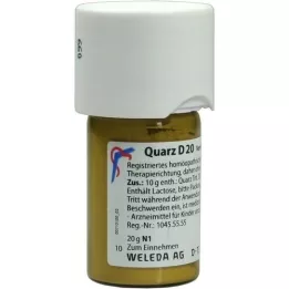QUARZ Trituração D 20, 20 g