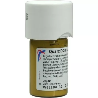 QUARZ Trituração D 20, 20 g