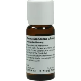 TARAXACUM STANNO diluição de cultum D 3, 50 ml