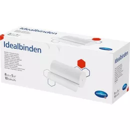 IDEALBINDE Hartmann 8 cmx5 m, 10 peças