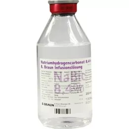 NATRIUMHYDROGENCARBONAT B.Braun 8,4% vidro, 250 ml
